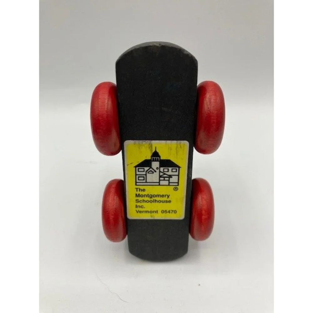 Midget Railway‎ Wooden Pretend Toy Train Set 6 Pieces by Montgomery School House